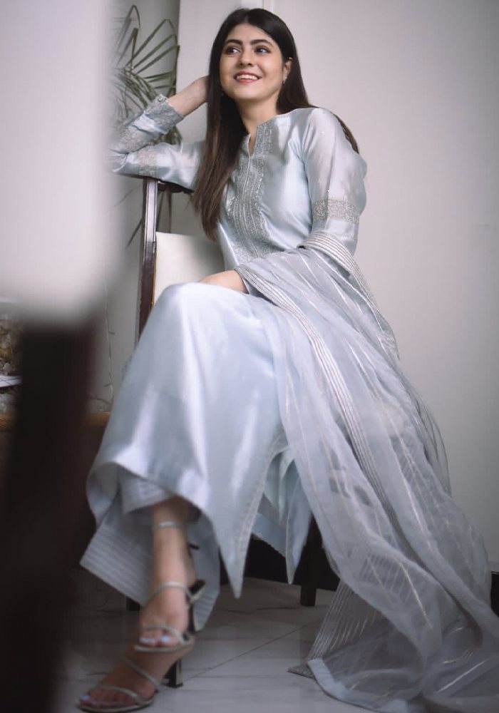 Noor-e-Sehar wearing Baad-e-Saba by Virsaay