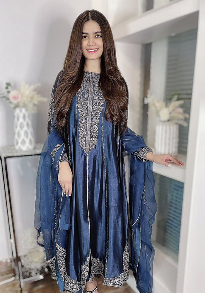 Kiran Haq wearing Raniya by Virsaay